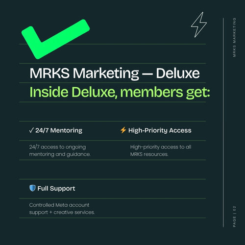 MRKS Marketing — Deluxe