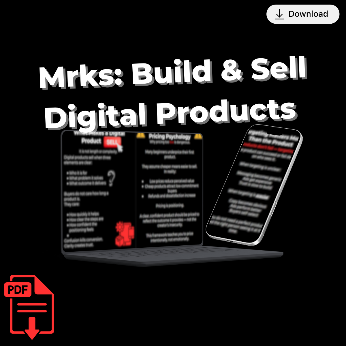 Mrks: Build & Sell Digital Products (Step-by-Step)